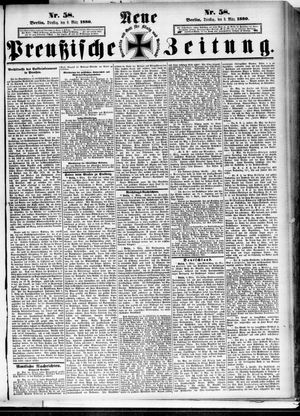 Neue preußische Zeitung vom 09.03.1880