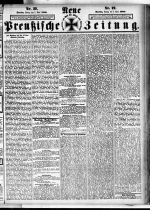Neue preußische Zeitung vom 02.04.1880