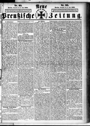 Neue preußische Zeitung vom 24.04.1880