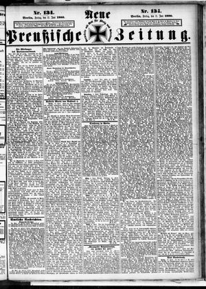 Neue preußische Zeitung vom 11.06.1880