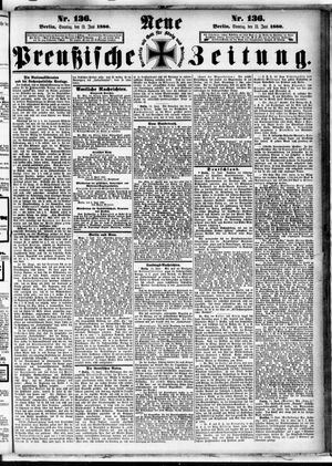 Neue preußische Zeitung vom 13.06.1880