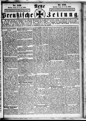 Neue preußische Zeitung vom 22.06.1880