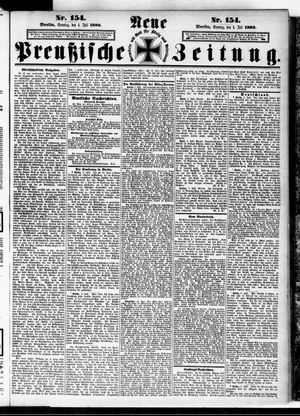Neue preußische Zeitung vom 04.07.1880