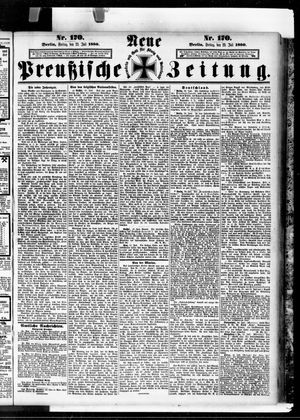 Neue preußische Zeitung vom 23.07.1880