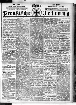 Neue preußische Zeitung vom 04.08.1880
