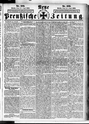 Neue preußische Zeitung vom 06.08.1880