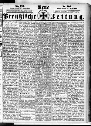Neue preußische Zeitung vom 11.08.1880
