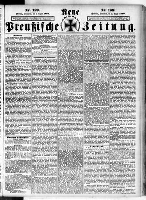 Neue preußische Zeitung vom 14.08.1880