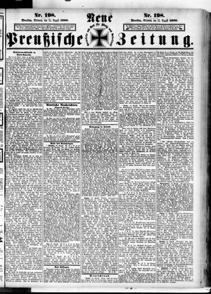 Neue preußische Zeitung on Aug 25, 1880