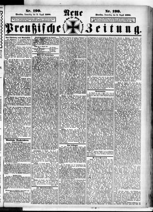Neue preußische Zeitung vom 26.08.1880