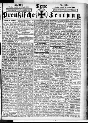 Neue preußische Zeitung vom 28.08.1880