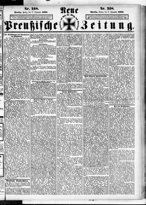 Neue preußische Zeitung vom 17.09.1880