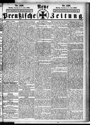 Neue preußische Zeitung vom 21.10.1880