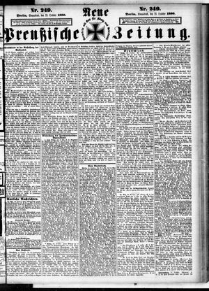 Neue preußische Zeitung vom 23.10.1880