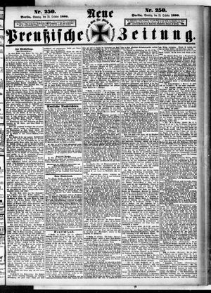Neue preußische Zeitung vom 24.10.1880