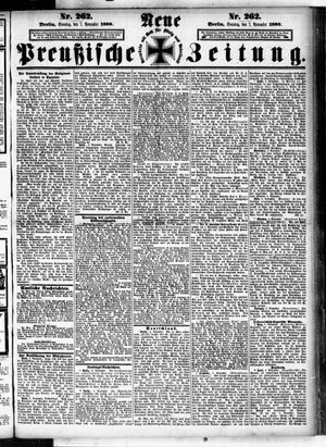 Neue preußische Zeitung vom 07.11.1880