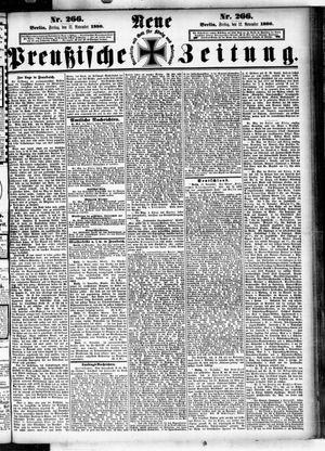 Neue preußische Zeitung vom 12.11.1880