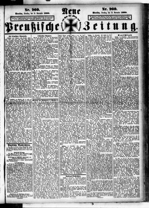 Neue preußische Zeitung vom 16.11.1880