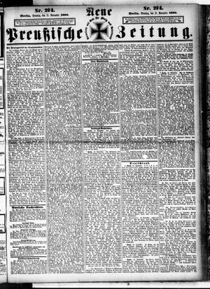 Neue preußische Zeitung vom 21.11.1880