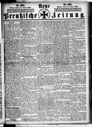 Neue preußische Zeitung vom 23.11.1880
