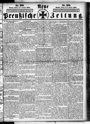 Neue preußische Zeitung vom 24.11.1880