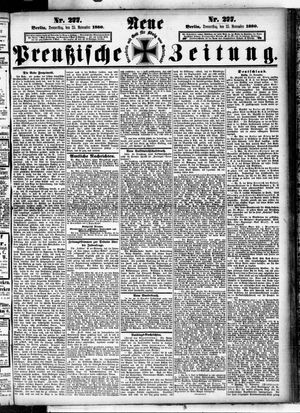 Neue preußische Zeitung vom 25.11.1880
