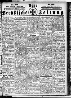 Neue preußische Zeitung vom 27.11.1880