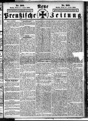Neue preußische Zeitung vom 01.12.1880
