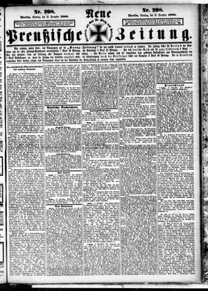 Neue preußische Zeitung vom 19.12.1880