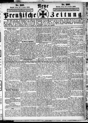 Neue preußische Zeitung vom 31.12.1880