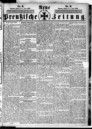 Neue preußische Zeitung vom 05.01.1881