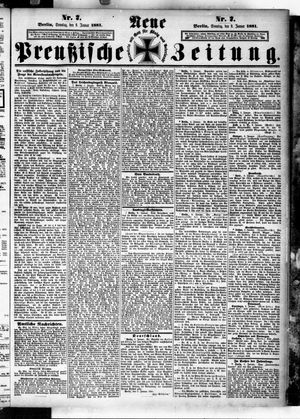 Neue preußische Zeitung vom 09.01.1881