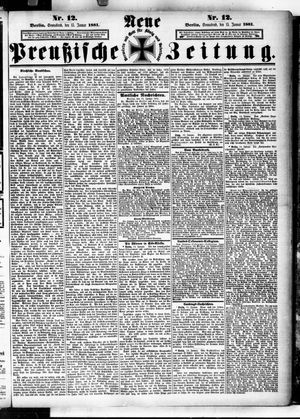 Neue preußische Zeitung vom 15.01.1881