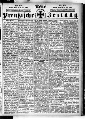 Neue preußische Zeitung vom 19.01.1881