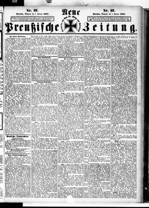 Neue preußische Zeitung vom 02.02.1881