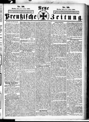 Neue preußische Zeitung vom 04.02.1881