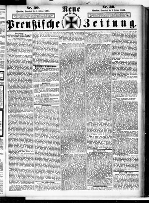 Neue preußische Zeitung vom 05.02.1881