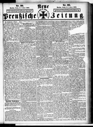 Neue preußische Zeitung vom 08.02.1881