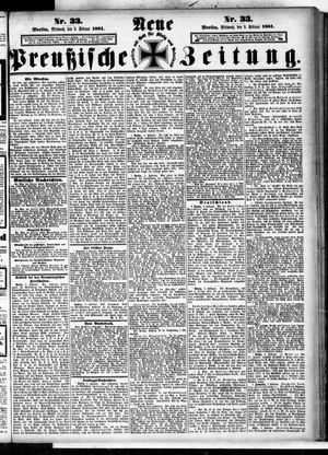 Neue preußische Zeitung vom 09.02.1881