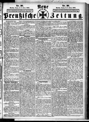 Neue preußische Zeitung vom 13.02.1881