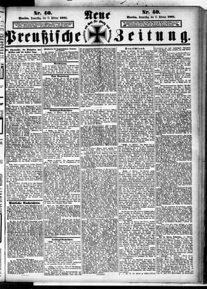 Neue preußische Zeitung vom 17.02.1881