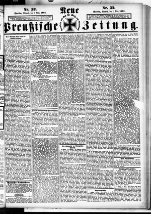 Neue preußische Zeitung vom 02.03.1881
