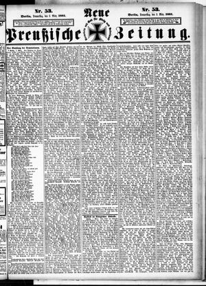 Neue preußische Zeitung vom 03.03.1881