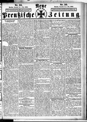 Neue preußische Zeitung vom 05.03.1881