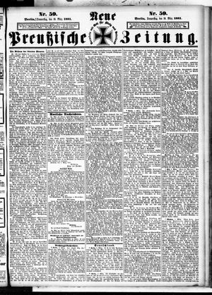 Neue preußische Zeitung vom 10.03.1881