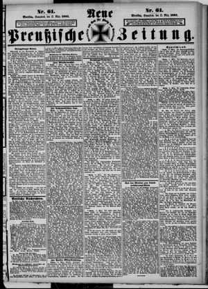 Neue preußische Zeitung vom 12.03.1881