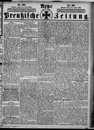 Neue preußische Zeitung vom 20.03.1881