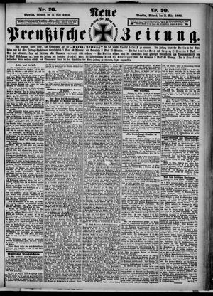 Neue preußische Zeitung vom 23.03.1881