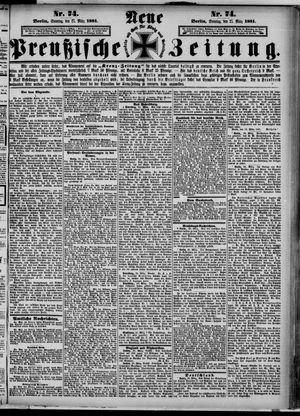 Neue preußische Zeitung vom 27.03.1881