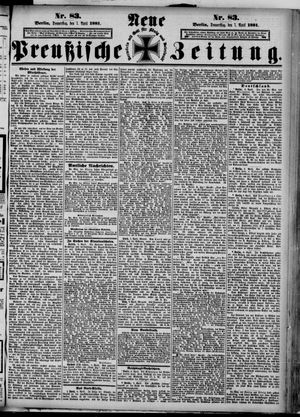 Neue preußische Zeitung vom 07.04.1881